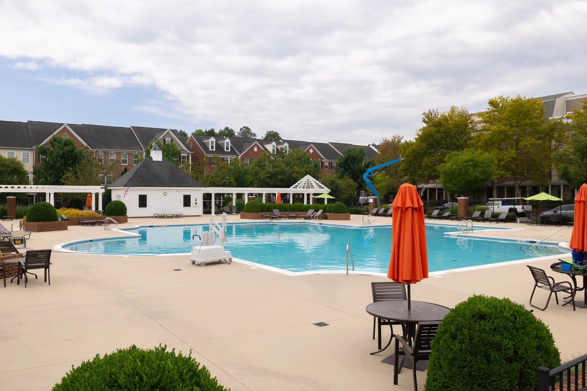 Resort-style community pool