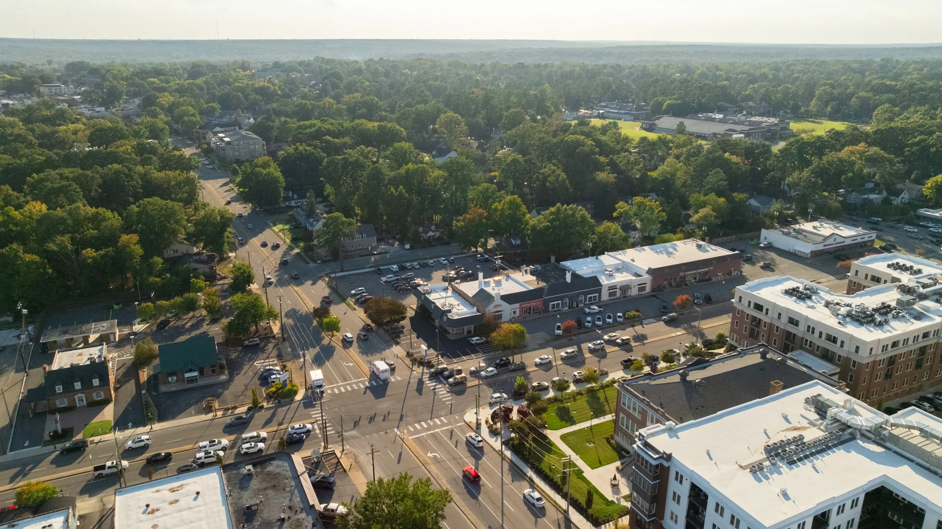 5312 Marian St &mdash; aerial of the Libbie and Patterson crossroads